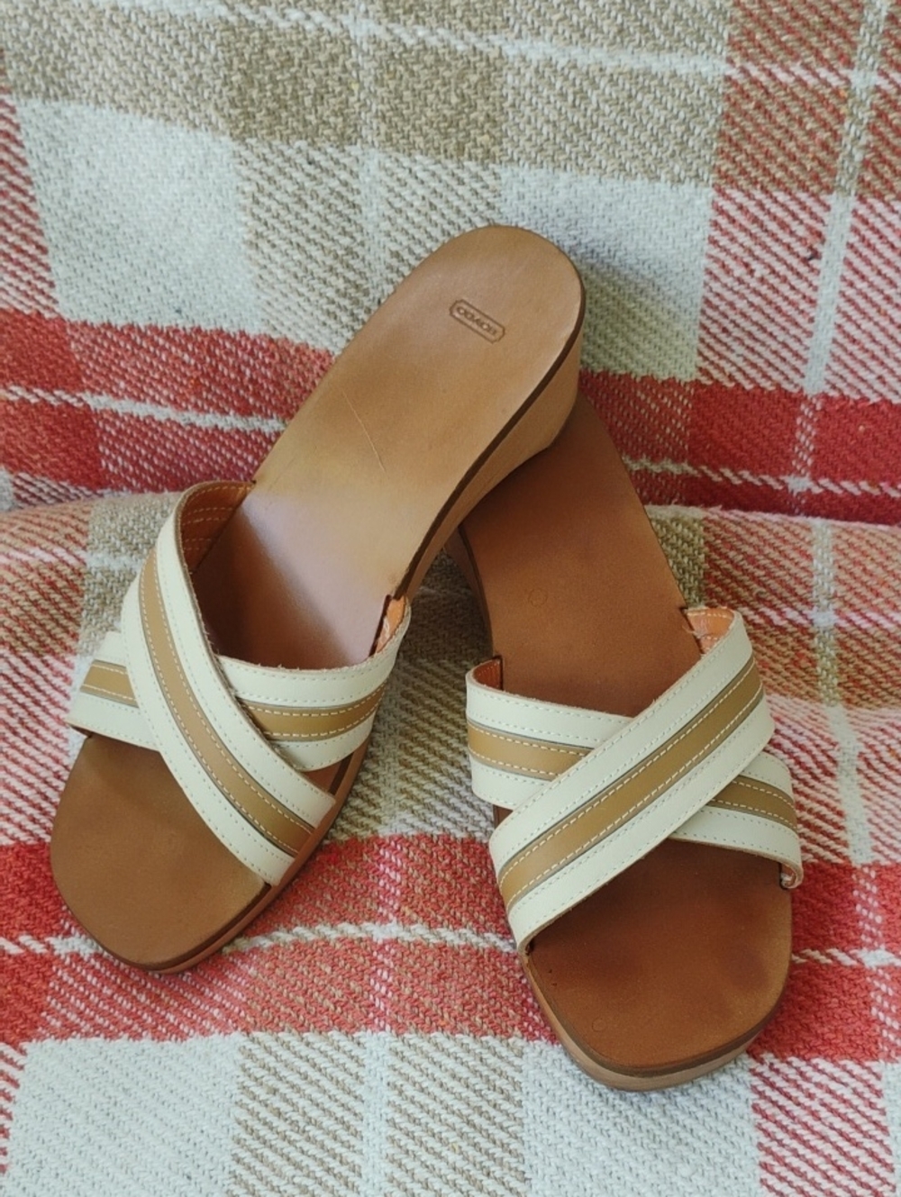 Coach Eliana Tropical Clog Sandals